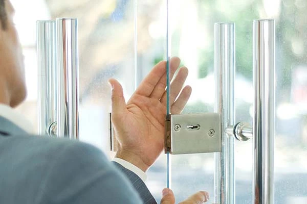Glass locks