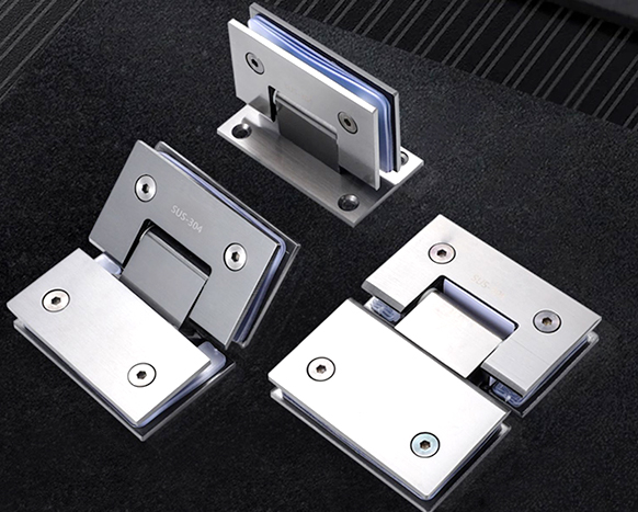 Shower hinges
