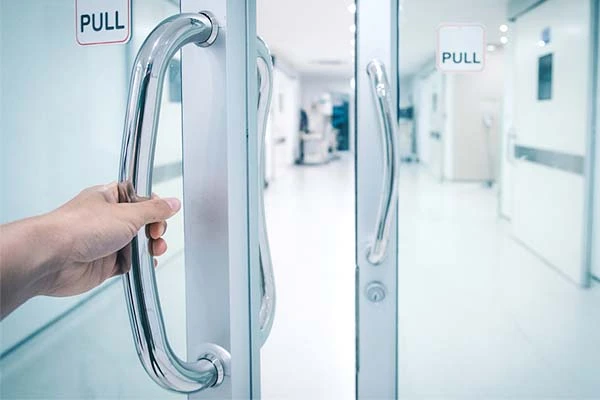 Glass handles