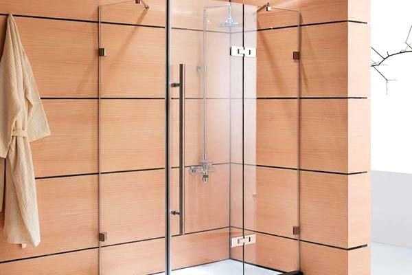 Shower hinges